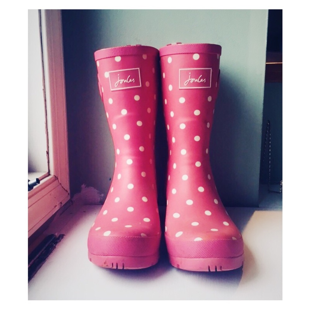 Cute polkadot Rain Boots